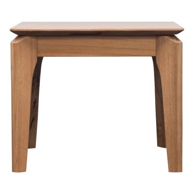 Lorezzo Tasmanian Oak Timber Square Lamp Table
