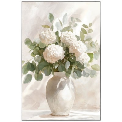 "Silent Bloom" Framed Canvas Wall Art Paining, Type A, 93cm