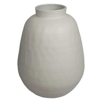 Milos Glazed Ceramic Pot, Large