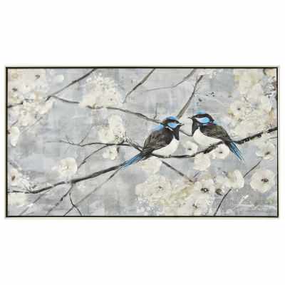 Tweetheart Framed Canvas Wall Art Painting, 112cm