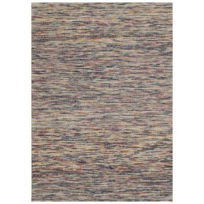 Copacabana Geometric Hand Loomed Wool Rug, 230x160cm, Multi