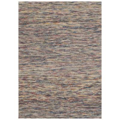 Copacabana Geometric Hand Loomed Wool Rug, 340x240cm, Multi