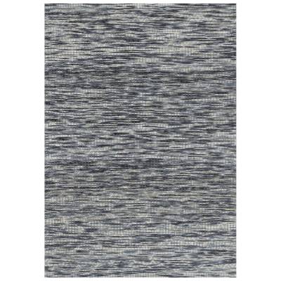 Copacabana Geometric Hand Loomed Wool Rug, 230x160cm, Stone