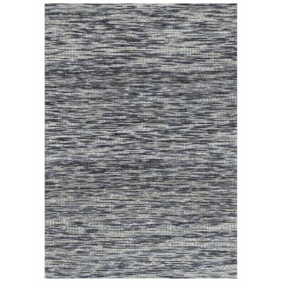 Copacabana Geometric Hand Loomed Wool Rug, 340x240cm, Stone