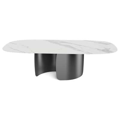 Bariana Ceramic & Metal Dining Table, 260cm