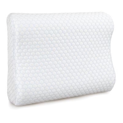 Ardor Cooling Memory Foam Pillow, Contoured