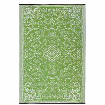 Murano Reversible Outdoor Rug, 300x240cm, Lime