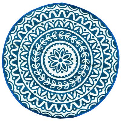 Pushpa Reversible Outdoor Round Rug, 180cm