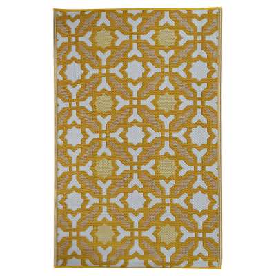 Seville Reversible Outdoor Rug, 180x270cm, Yellow