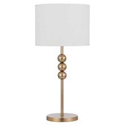 Poetix Iron Base Table Lamp, Gold