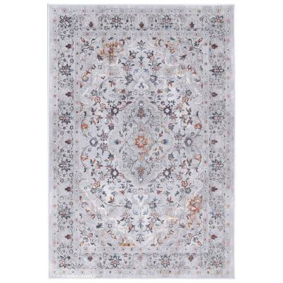 Porto Ava Transitional Rug, 230x160cm, Ivory / Red
