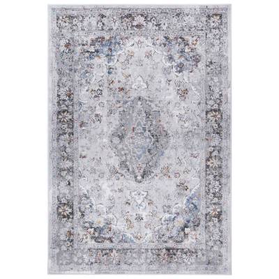 Porto Ava Transitional Rug, 230x160cm, Grey / Blue