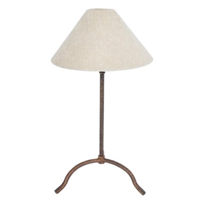 Provence Rustic Iron Base Table Lamp
