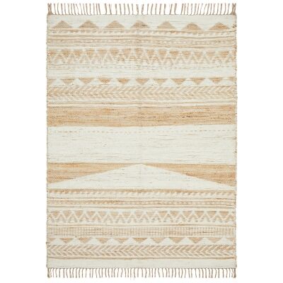 Parade Giselle Hand Loomed Jute & Cotton Chenille Rug, 150x220cm