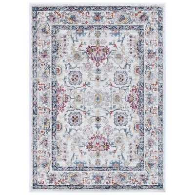 Provence Monaco Transitional Rug, 230x160cm, Ivory / Multi