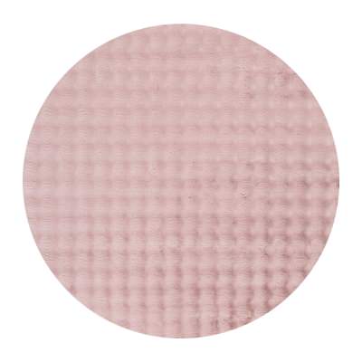 Purity Machine Washable Shag Round Rug, 150cm, Rose Pink