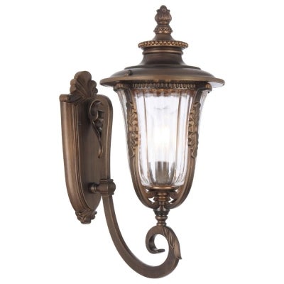 Ramiro IP44 Exterior Wall Lantern, Large, Bronze