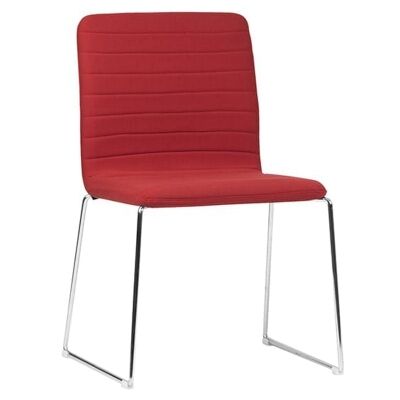 Raven Fabric Breakout Chair, Red