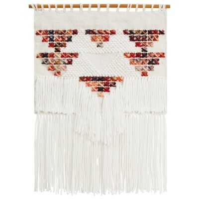 Willow Handcrafted Textured Macrame  Wall Hanging