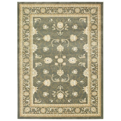 Riviera No.84 Oriental Rug, 380x280cm, Green