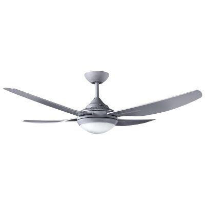 Ventair Royale II Indoor / Outdoor Ceiling Fan with LED Light, 132cm/52", Titanium