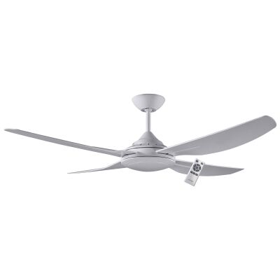 Ventair Royale II Indoor / Outdoor DC Ceiling Fan with Remote Control, 132cm/52", White