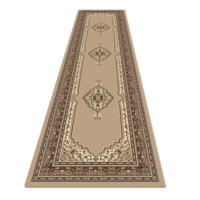 Legacy Jaleh Oriental Runner Rug, 80x300cm, Beige