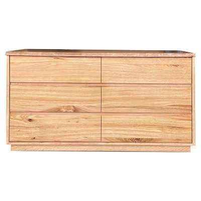 Marquess Messmate Timber 6 Drawer Dresser