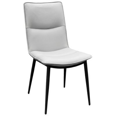 Rovelle PU Leather Dining Chair, Grey