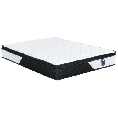 Star Bedding S-100 Boxed Euro Top Pocket Spring Medium Firm Mattress, Double