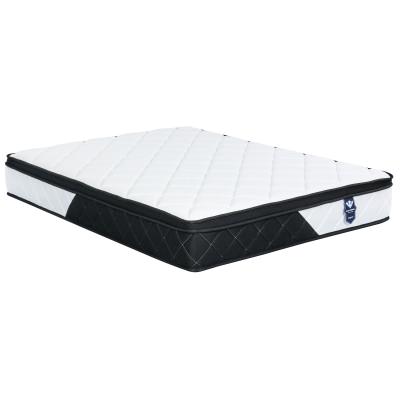 Star Bedding S-100 Boxed Euro Top Pocket Spring Medium Firm Mattress, King