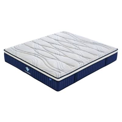 Star Bedding S-300 Boxed Euro Top Pocket Spring Medium Mattress, Double