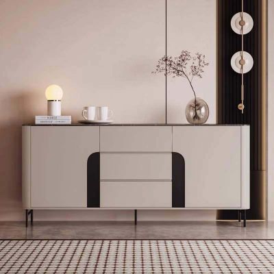Mira Engineered Stone Top 2 Door 3 Drawer Sideboard, 180cm