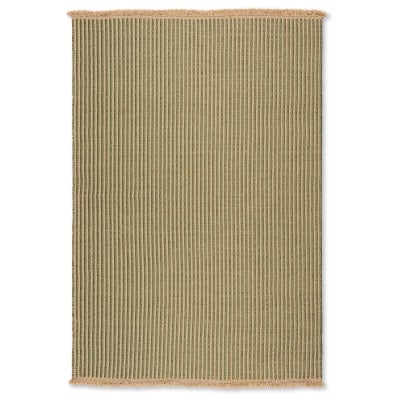 Seasons Ribbed Indoor / Outdoor Rug, 365x457cm, Green