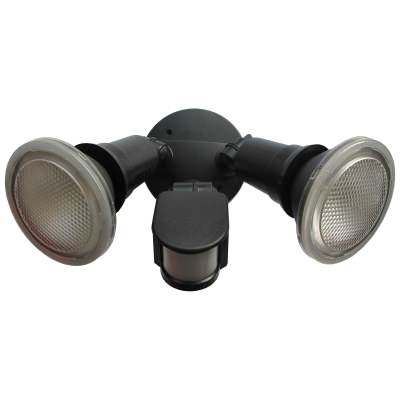Orara IP44 Exterior LED Security Light with Sensor, 2 Head, 20W, 5000K