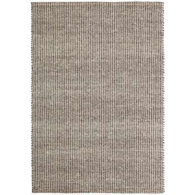 Skandi Carlos Flatwoven Felted Wool Rug, 300x400cm, Brown