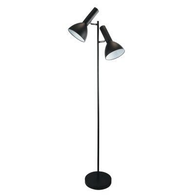 Vespa Metal Twin Floor Lamp, Black