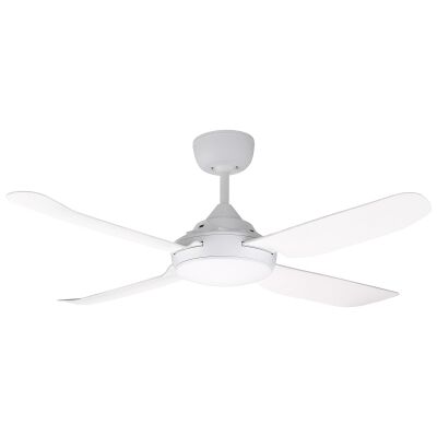 Ventair Spinika Commercial Grade Indoor / Outdoor Ceiling Fan, 122cm/48", Satin White