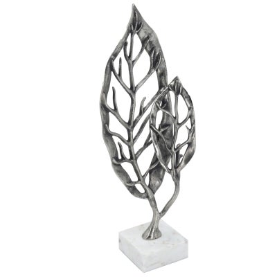 Chenalls Metal Leaf Sculpture Ornament
