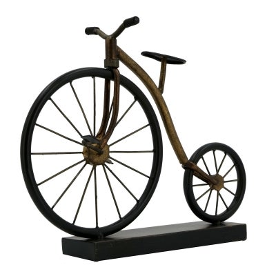 Camborne Iron Bicycle Statue Ornament