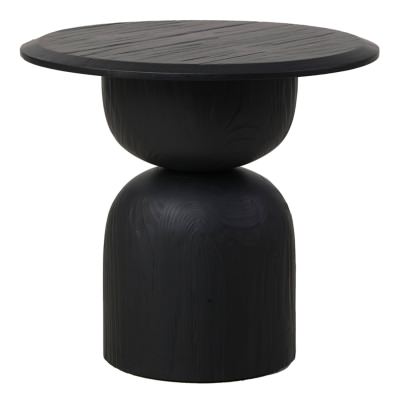 Fralir Recycled Fir Timber Round Side Table, 