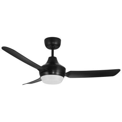 Ventair Stanza Indoor / Outdoor Ceiling Fan with B22 Lamp Holder, 122cm/48", Black