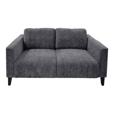 Starck Fabric Sofa, 2 Seater, Grey