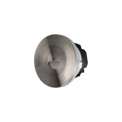 Dupont Recessed Dimmable LED Round Steplight, Style A, CCT, Satin Chrome
