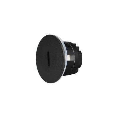 Dupont Recessed Dimmable LED Round Steplight, Style B, CCT, Black