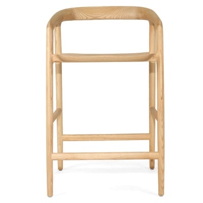Auren Ashwood Counter Stool, Natural