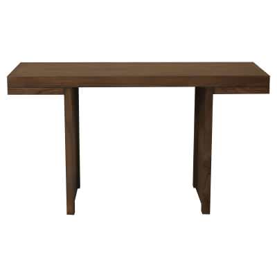 Brentwood Mindi Wood Console Table, 130cm, Walnut