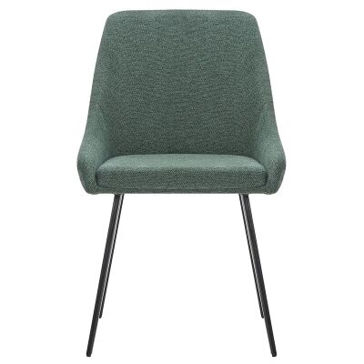 Shogun Commercial Grade Waterproof Fabric Dining Chair, Green