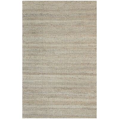 Taj Hand Knotted Jute Rug, 320x230cm, Black / Natural