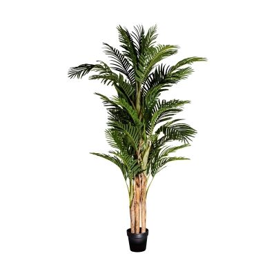 Potted Real Touch Artificial Areca Palm Tree, 190cm